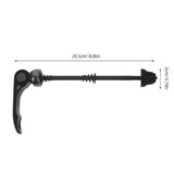 Aluminum Alloy Bike Mount Bracket Black Multifunctional Car and Bike Fork Holder Secure Transport V1366-AZ2-W-19361