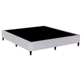 Artiss Bed Frame King Size Metal Grey MASON BED-BASE-MASON-K-GR