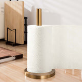 Stainless Steel Kitchen Paper Towel Holder -Gold V1161-860085