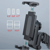 USP Universal In-Car Tablet Mount Dash Windscreen Holders - Black, Compatible with tablets 711.9', V1202-V2-MPA-AIUICTM