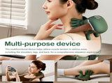 Hand-Like Neck & Shoulder Massager with 4D Kneading and Heat Portable Massage Device for Back, V1107-CS-JBAMY