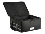 CARLA HOME Fireproof Document Box with Lock - Collapsible Black - Glass Fiber - Reflective Strip V178-36525