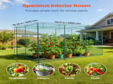 Crop 2.9 x 1.94 x 1.94 m Plant Protection Tent with Zippered Door, Wind-Resistant Tall Crop V952-ZZBHZ1PCS120Z3706001V0