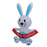 Easter Inflatable Bunny 4FT 210T Polyester IP44 Waterproof Easter Blow Up Rabbit Yard Decoration V1294-YM0901-3115240010712
