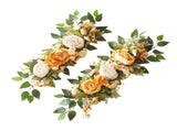 2PCS Set Artificial Wedding Arch Flowers Kit Flower Swag Wedding Arch Decor V1294-YM0523-220427XY01-6