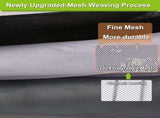 Magnetic Screen Door Self Closing, 78 x 84 inch, Grey Upgraded Polyester Thicken Mesh Mosquito Net V1259-DP01-F-70