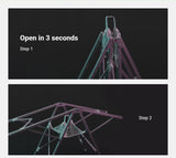 White Canopy Version-CanopyFolding Table2 Moon Chairs V1221-WHITE-CANOPY-VERSION-CANOPY-FOLDING-TABLE-2-MOON-CHAIRS