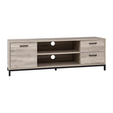 Artiss TV Cabinet Entertainment Unit 132cm Pine Tania LC-FURNI-TV01-OAK-AB