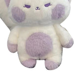 Fox Doll Cute Style Soft Plush Material Stuffed Cartoon Animal Toy for Kids Birthday Present Purple V1294-YM0512-3117220256012