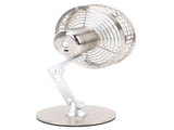 Small USB Desk Fan 3 Speed Adjustable Quiet Metal Retro Desktop Fan 360 Degree Rotation Rechargeable V1294-YM0901-3113250114412