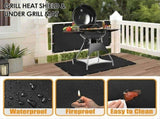 Fireproof Heat Shield for Wall Behind Grill Protect Deck Fence From Grill Heat Heat Shield for Wood V1370-AZ4-07552