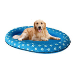 Dog Swimming Pool Floating Boat Pet Toy Inflatable Pet Floating Raft for Outdoor Water Games V1294-YM0717-10014068