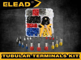 ELEAD 2180PCS Ferrule Crimping Tool Kit Wire Ferrules Ratchet Crimper AWG 23-7 V465-70194