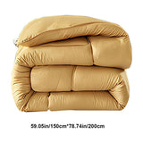 Quilted Down Blanket 150x200cm All Season Lightweight Soft Warm Machine Washable Four Season Bed V1192-AZ-W-21663