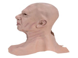 Realistic Bald Head Man Mask Latex Human Face Mask Funny Scary Halloween Costume Cosplay Props V1294-YM0714-3115210174411