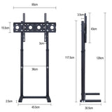 TV Stand Base Mount Bracket Swivel for 32-65 LED LCD Screen V178-66741