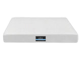 Giselle 25cm Double Hybrid Mattress Soft Knitted Fabric Edge Support Gel Foam MATTRESS-B-HAVEN-25-D