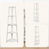 Corner Ladder Shelf Bookcase Display Storage Unit V63-836021
