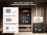 1.2 Cubic Feet Drop Safe, Large Capacity Front Drop Slot Safe Box with Digital Keypad, Heavy Duty 2 V952-TDSBXJ141420DFPNC001V9