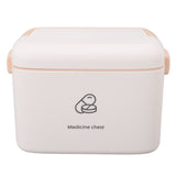 Large Medicine Storage Box Organizer Container Family Emergency Medicine Case with Removable Tray V1294-YM0521-3117230036612