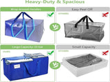 CARLA HOME 12-Pack Large Moving Storage Bags with Zippers & Handles with 95 Liters Capacity for LSB-36345