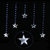 LED Infinity Stars Curtain Lights avaiable in 2 Colors - Cool White V720-XL1348CW