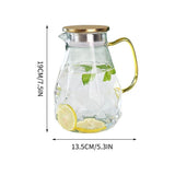 Large-Capacity Diamond Glass Water Bottle, Perfect for Hydration at Home or Office, Ideal for V1192-AZ-W-24376
