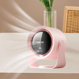 Digital Display Desk Fan Air Circulator Quiet Fan 100 Speeds Adjustable Table Fan for Camping Office V1263-JX-7211-1