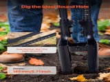 Post Hole Digger, Heavy Duty Post Hole Digger with Fiberglass Handle, Manual Hole Digger with Scale V952-JCKJCKBX0000YTEGTV0