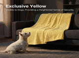 Emotional Comfort Blanket for Dogs, Yellow Dog Blanket, Rabbit Hair Plush Blankets for Pets, Soft V1366-AZ2-W-11019