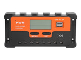 Solar Charge 12V/24V 30A Circuit Protection Dual USB Interface Paremeter Adjustable LCD V1294-YM0901-3113210203711
