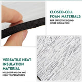 10mm Sound Deadener Insulation Heat Proof Noise Proofing Foam Car Auto Shield AU V201-W12783296