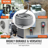 12.7 mm Flexible Electrical Conduit, 30.5 m, PVC Liquid-Tight Conduit Non-Metallic with 5 Straight V952-PVCYMDQDG1004Q1FJV0