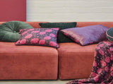 KAAT Amsterdam Ayda Pink Floral Square Filled Cushion 45cm x 45cm V442-HIN-CUSHION-AMSTERDAMAYDA-PINK-SQ