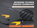 Upgraded Rubber Threshold Ramp, 8.9 cm Rise Door Ramp with 1 Channel, Natural Rubber Car Ramp with V952-XBLYPDGB1355X9T5NV0