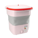 16L Portable Washing Machine with Soft Spin Function Drain Pipe 65W Fully Automatic Portable Washer V1294-YM0901-3113230329317