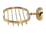 Wall Mounted Metal Soap Holder Antique Bathroom Soap Basket Dish Holder Golden Twist V1294-YM0626-3112220087911