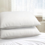 Giselle Bedding Memory Foam Pillow 19cm Thick Twin Pack MATTRESS-LUX-PILLOWX2