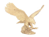 Majestic Eagle Statue Eagle Sculpture Tall Eagle On Rocks Statue Resin Ornament for TV Wine V1294-YM0901-3115230086911