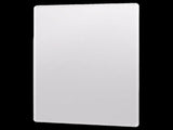 Yezi Wall Vanity Mirror Decorative Bathroom HD Glass Anti-explosion Frameless DECO1044-WH-60X45-AU