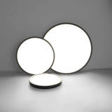LED Ceiling Light Fixture, Natural Light, 28W 4500K ,Black V178-35367