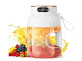 Portable Juicer, 40 Oz Multifunctional Portable Juicer Cup, USB Rechargeable Electric V1369-AZ3-W-11276