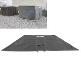 Dust Cover Square Outdoor Waterproof Protector Accessory for Air Conditioner External Unit V1294-YM0901-3111200275211