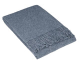 Cambridge Throw - 100% NZ Wool - Navy V164-CB1