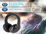 5-in-1 Bluetooth Wireless TV Headphone Hot A8 V1192-AZ-W-33226