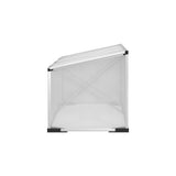 Green Fingers Greenhouse 180x50x50CM Cold Frame Plant Grow Aluminium Polycarbonate Green House GH-ALU-C-180X50X50