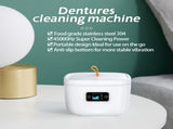 Professional Ultrasonic Cleaner with UV Light - 45000Hz for Dentures, Retainers, Jewelry & V888-ELOSUNG35621