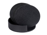 6Pcs Faux Leather Marble Coasters Cup Mat Pad Holder Placemat Dining Table Decor- G V1263-JX-519
