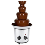 4 Tiers Electric Chocolate Melting Machine Fondue Maker Fountain V1294-YM0901-AU-JY12519