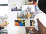 Magnetic Clips, 48 Pieces Magnetic Metal Chip Clips Fridge Refrigerator Whiteboard Locker V1366-AZ2-W-02046